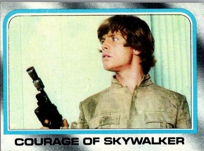 1980 Topps COURAGE OF SKYWALKER THE EMPIRE STRIKES BACK #213