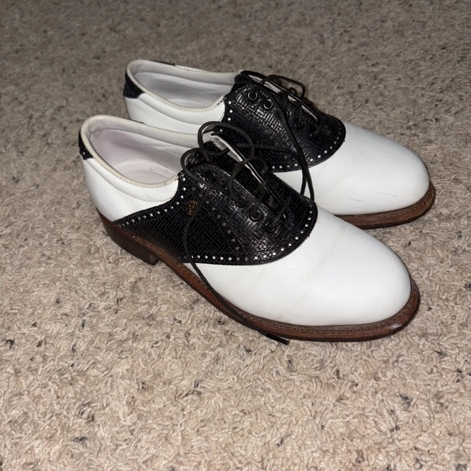 Footjoy Classics Mujer Talla 5.5D Estilo 90340 Foto 3 de 4