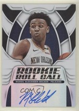 2019-20 Certified Rookie Roll Call Nickeil Alexander-Walker #RC-NA Auto 5xx