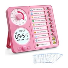3-in-1 Visual Timer Task Timer with Chore Cha...