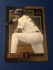 1998 Pinnacle Zenith Z Gold #6 Frank Thomas No Serial Number
