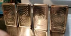 FOUR, 10oz Scottsdale Silver Stacker .999 Fine Silver Bullion Bar. Total of 40oz