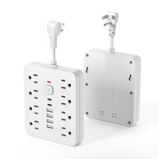 14in1 Power Strip Surge Protector With 8AC Outlet