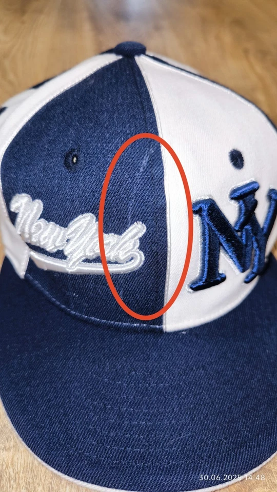 Vintage90's New York Pinwheel Multifit Hat Cap Adult Size L/XL - Image 2 of 4