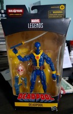 Marvel Legends Deadpool NEW Blue X-Men Suit Strong Guy BAF Hasbro