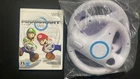 Mario Kart Wii Japan Edition CERO A Complete w/ Manual + 2 Wii Wheels Excellent