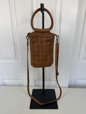 Latico Leather Cooper Leather Crossbody Bag In Cognac