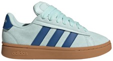 Adidas Women's Grand Court Alpha Sneakers, Halo Mint / Royal Blue / Gum, JI1718