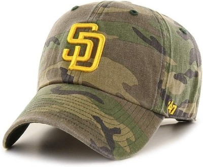 San Diego Padres Mlb Clean Up Adjustable Hat By 47 Brand One Size Fits Most