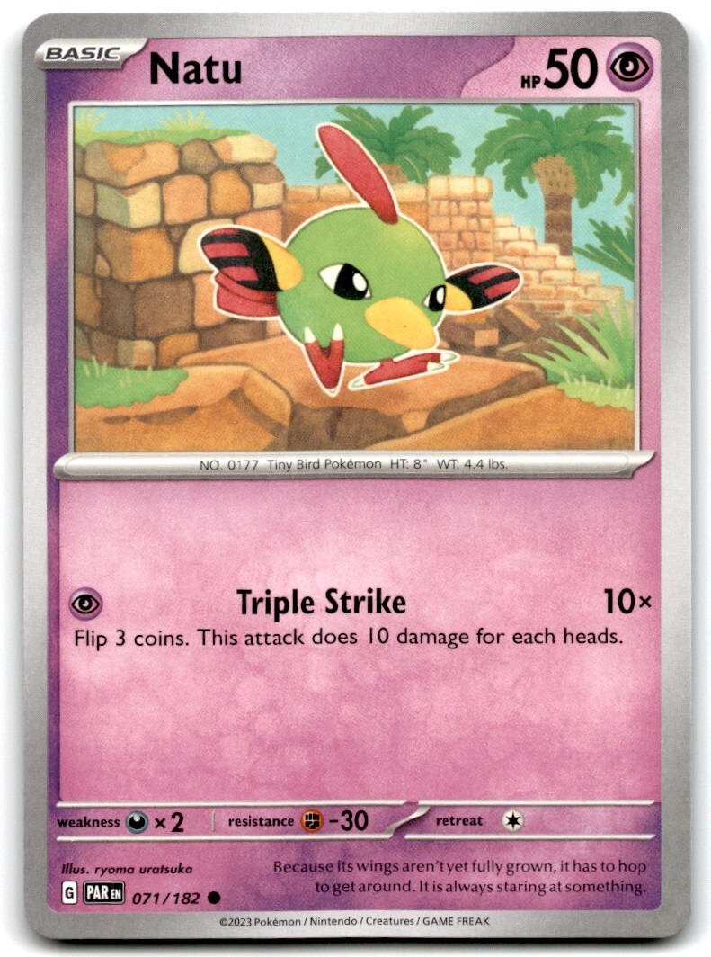 2023 Scarlet & Violet Series - Paradox Rift Natu Basic #71