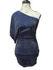 Charlotte Russe XS Navy Blue Fitted Women’s Dress Size XS