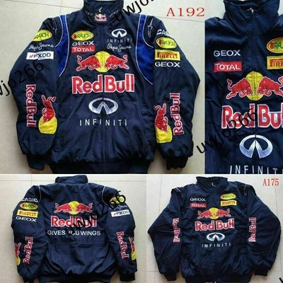 F1 Frühling und Herbst Dünne bestickte Racing Retro Jacke Motorradfahren Jacke/~