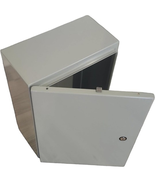 Eaton B-Line 16126-SD 16x12x6 Caja de panel de gabinete de acero 4/12 NEMA puerta única