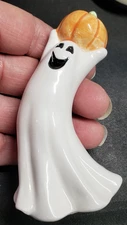 Fitz And Floyd Halloween Ghost Tumbler Decoration 1988 Vintage  Retired