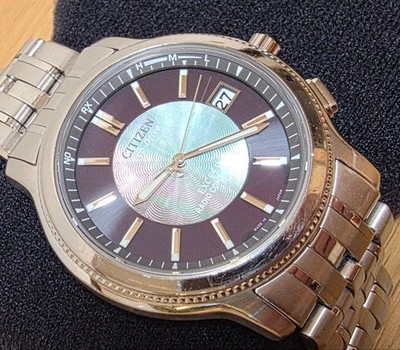 Citizen Exceed H410-T007716 Radio Solar Titanium Watch
