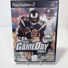 NFL GameDay 2001 Playstation 2 PS2 Complete CIB w/RegCard Tested Clean