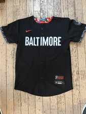 Nike Baltimore Orioles Rutschman 35 MLB Jersey Black M 10/12