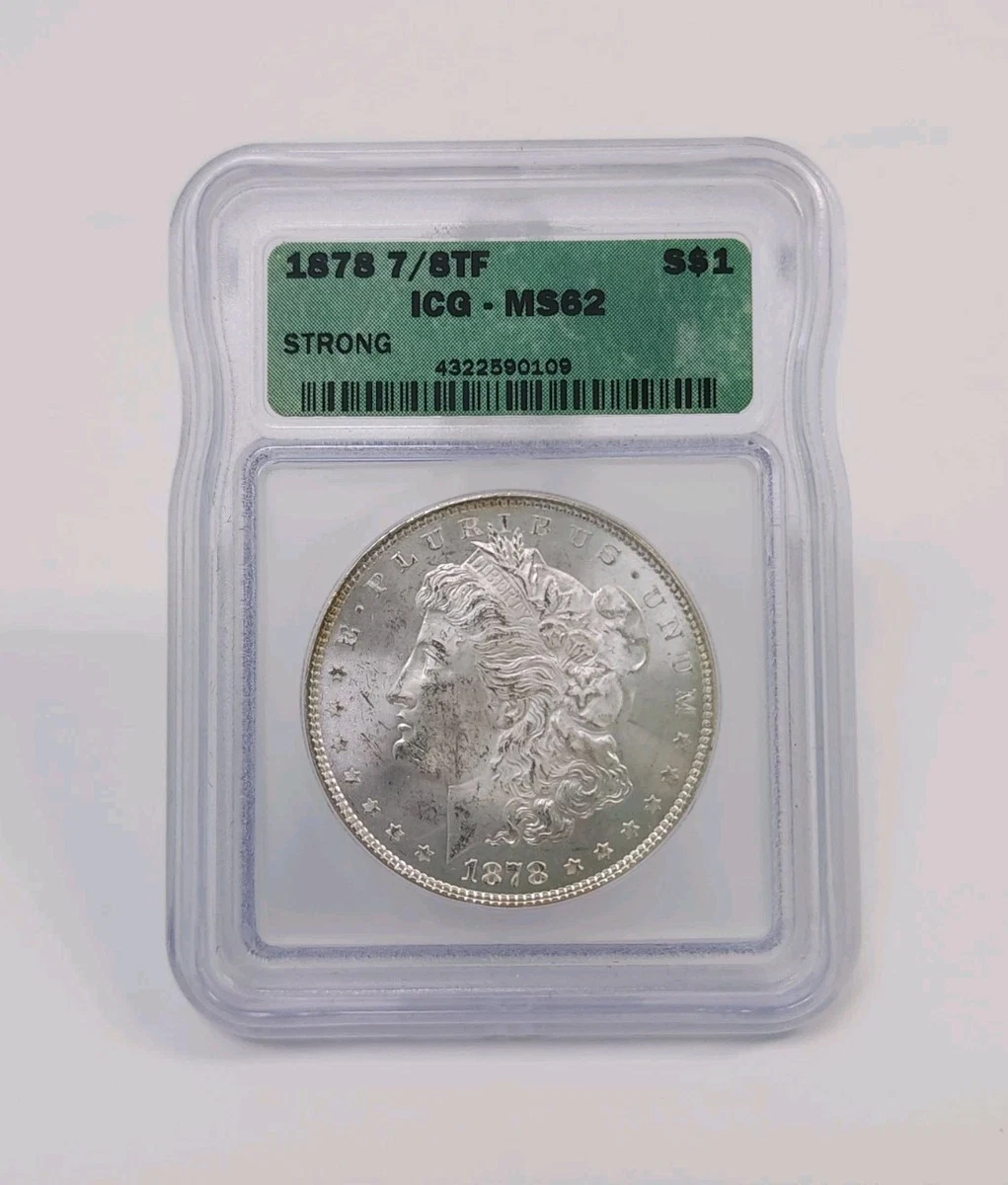 Silver ICG 1878 Year Morgan US Dollars (1878-1921) for sale | eBay