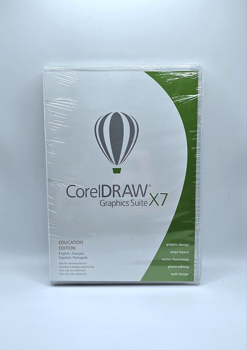 【新品・未開封】CorelDRAW Graphics Suite X7 CorelDRAW Graphics Suite X7 Program - Education Edition - 2014 | eBay