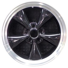Wheel Rim Ford Mustang 17 2005-2009 6r3z1007c 9r3z1007b Machined Black Oe 3589 Wheel Rim Ford Mustang 17 2005-2009 6r3z1007c 9r3z1007b Machined Black Oe 3589