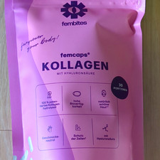 fembites femcaps Kollagen Kapseln mit Hyaluronsäure, 180 Stk, 92 g