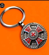 Kreuz Eisernes Kreuz Tempelritter Kreuzritter Schlüsselanhänger