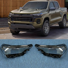 Carcasa de lente de faro carcasa de faro izquierda + derecha para Chevy Colorado 2023-2026