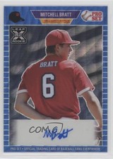 2021 Leaf Pro Set Metal 1989 Blue Wave 11/30 Mitch Bratt Mitchell Auto 4z8