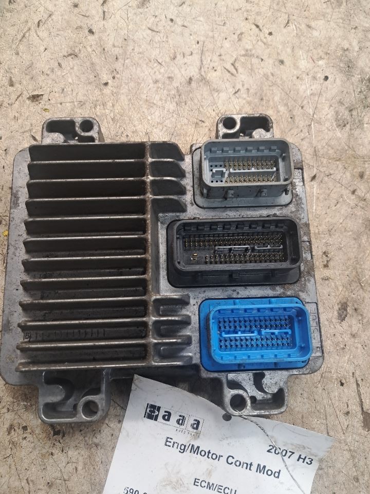 2007 H3 Engine Computer/Module Ecu/Ecm/Pcm Sku#4453363