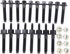 Exhaust Manifold Bolts Studs Nuts Hardware Set Fit for 2009-2020 Dodge Ram 15...