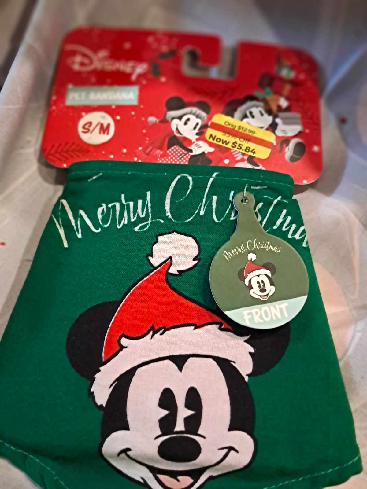 Disney Mickey Mouse Christmas Bandana