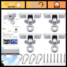 Heavy Duty Swing Hangers for Swing Set - Indoor Outdoor Playground Hardware, Set