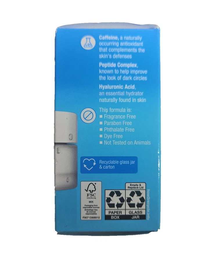 Neutrogena Hydro Boost + Eye Cream for Dark Circles & Puffiness Fragrance Free - Image 2 of 4