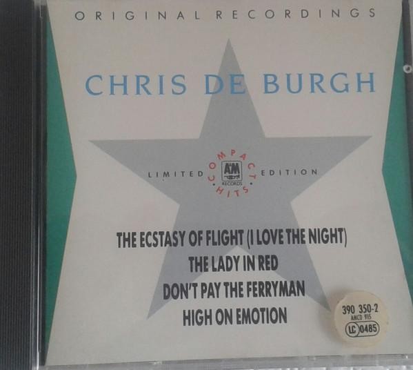 Chris de Burgh Compact Hits CD UK A&m 1988 AMCD915