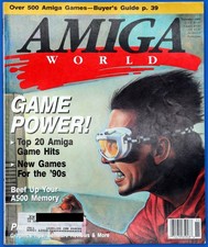 Amiga World Magazine November 1989 Commodore Computer