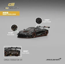 CM 1:64 Scale McLaren Senna GTR Diecast model