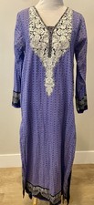Khaadi Pret Cotton Lawn Kurta Women Kurti Dress Tunic Embroidered Ethnic Size 12