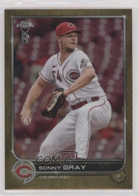 2022 Topps Chrome Ben Baller Edition Gold Refractor 35/50 Sonny Gray #76 1u6
