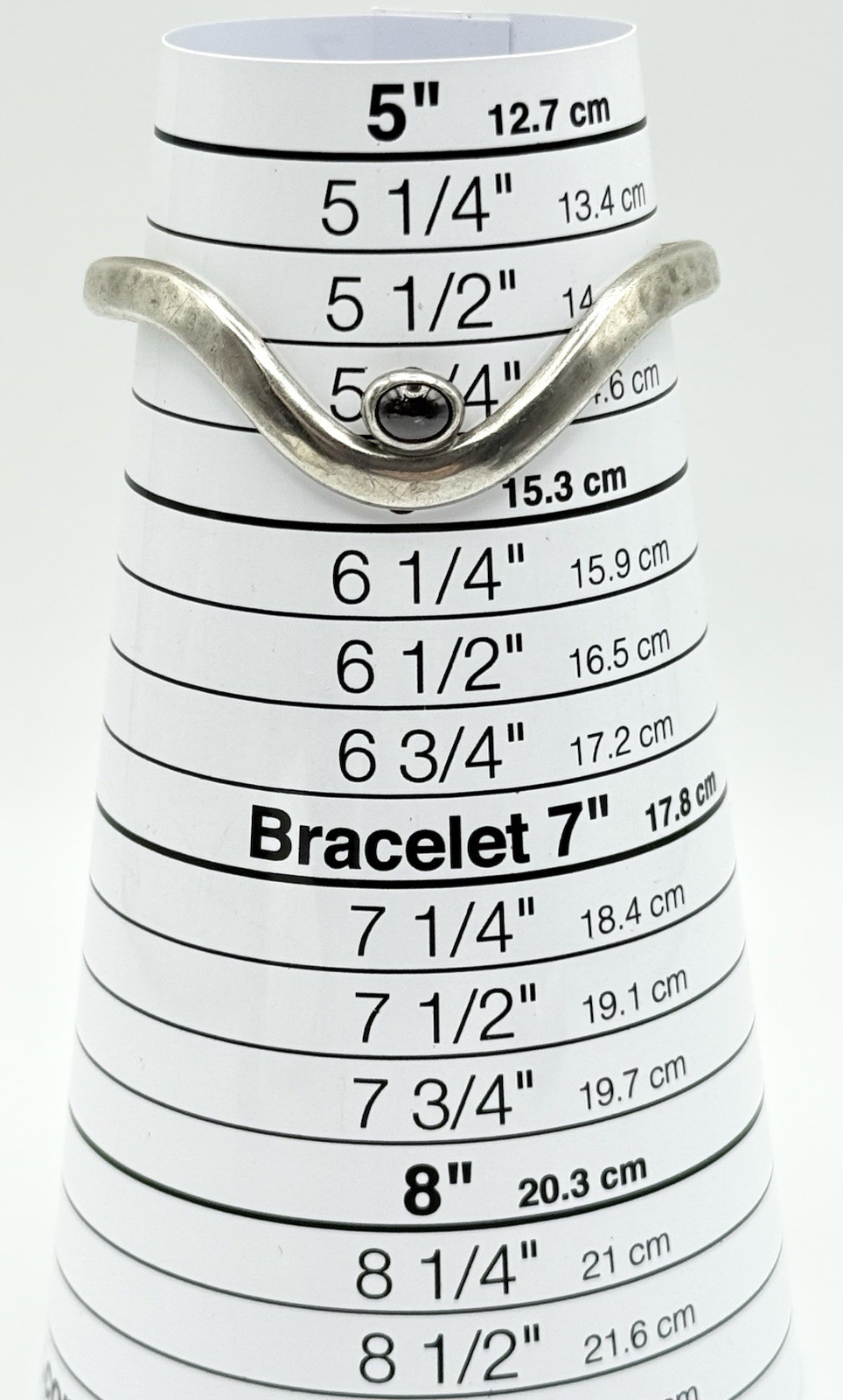 Sterling Silver Signed D Epstein Cuff Bracelet - image 16