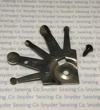 Genuine Vintage Singer Sewing Machine Puzzle Box Bracket/Hold-Down s 14-18