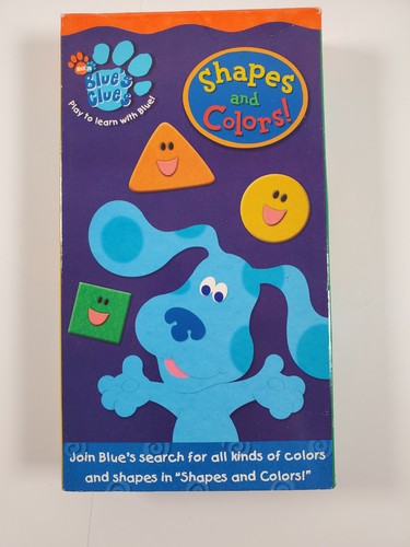Blue's Clues: Shapes and Colors! (DVD, 2003) Color Recognition. - Picture 2 of 4