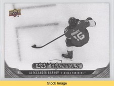 2024-25 Upper Deck Series 1 UD Canvas Black & White Aleksander Barkov #C-27 READ