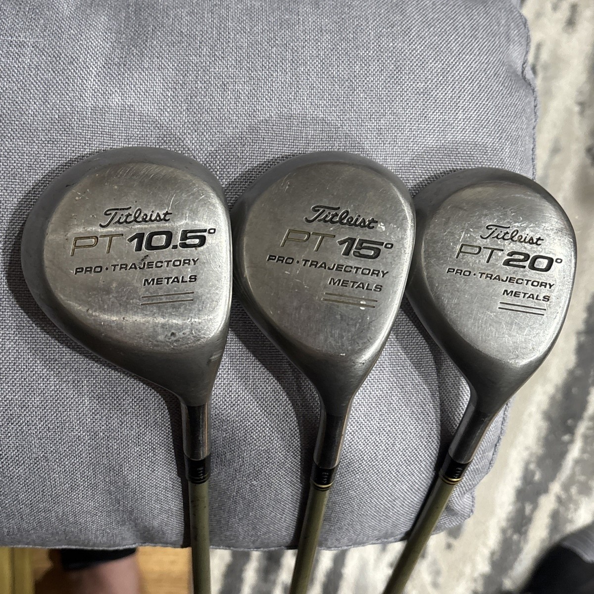 Titleist Golf PT Pro RH Trajectory Metals 10.5* 15* 20* Fairway