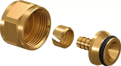 Uponor Minitec Klemmringverschraubung 9,9-3/4''Euro 1013426