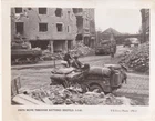 Original WWII US Army Photo JEEP M4 SHERMAN TANKS FIGHTING in KREFELD Germany 66