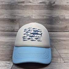 Shark Fishing Fashion Hat Cap Youth Kdis Boys Adjustable Snapback