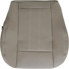 Front Driver or Passenger Side Bottom Replacement Perforated Seat Cover Tan