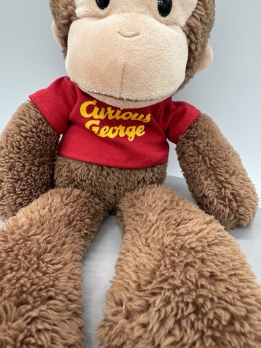 VTG Universal Studios Curious George Monkey 12” Plush Gund Stuffed Animal - Picture 3 of 8