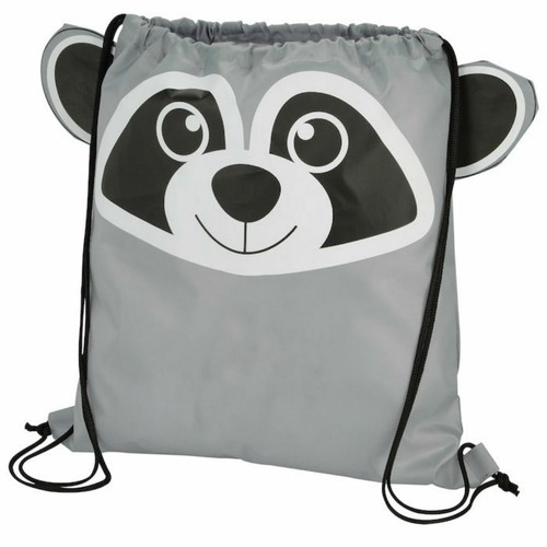 3D Tier Kordelzug Cinch Rucksack Tasche Beuteltasche Sportpack - Polyester 13,5" x 15"  - Bild 39 von 41