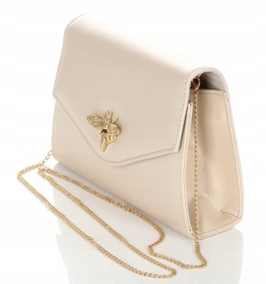 Elegant Cream Leather Women\'s Bag Women main image 3